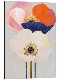 Aluminiumsbilde Golden Poppies