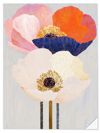 Wall sticker Golden Poppies