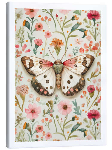 Lienzo Botanical Butterfly I