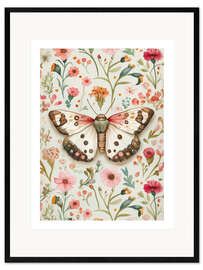 Framed art print Botanical Butterfly I