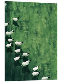 PVC print Wandering Sheep