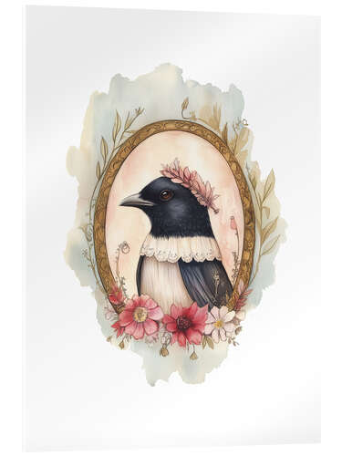 Akryylilasitaulu Bird Portrait I