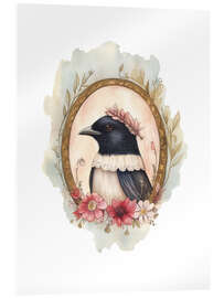 Akryylilasitaulu Bird Portrait I
