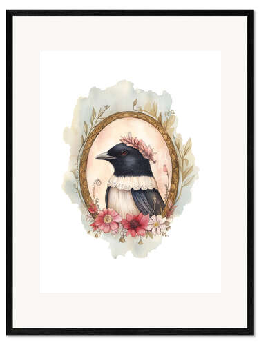 Impression artistique encadrée Bird Portrait I