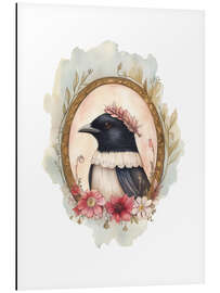 Magnettafel Vogelporträt I