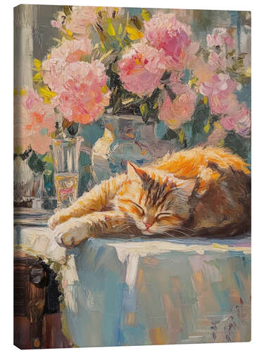 Canvas print Ginger Cat