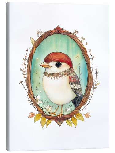 Canvas print Bird Portrait II