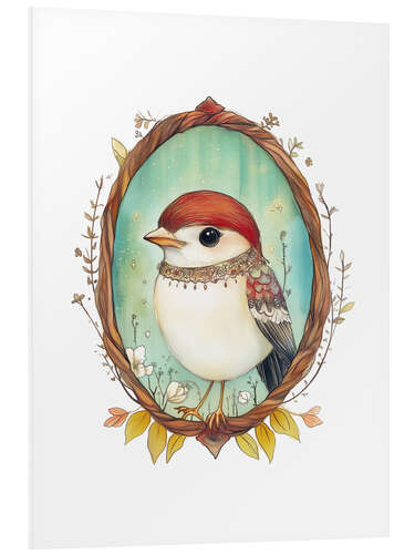 Quadro em PVC Bird Portrait II