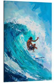 Aluminium print Ride it Out - LSR Design Studio