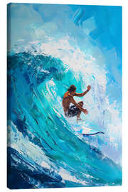 Canvas print Ride it Out - LSR Design Studio