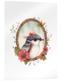Akrylbillede Bird Portrait III