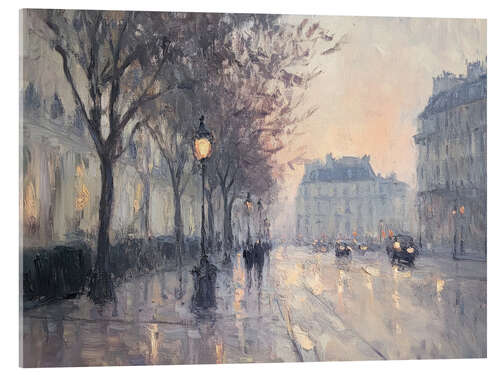 Tableau en verre acrylique Headlights