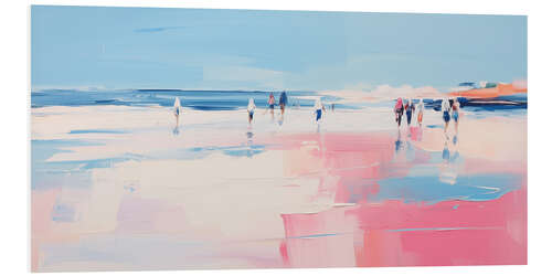 Obraz na PCV Pink Beach