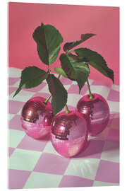 Acrylic print Disco Cherries