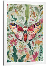 Tableau en aluminium Botanical Butterfly II - Dutch Lady