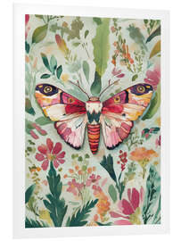 Foam board print Botanical Butterfly II - Dutch Lady
