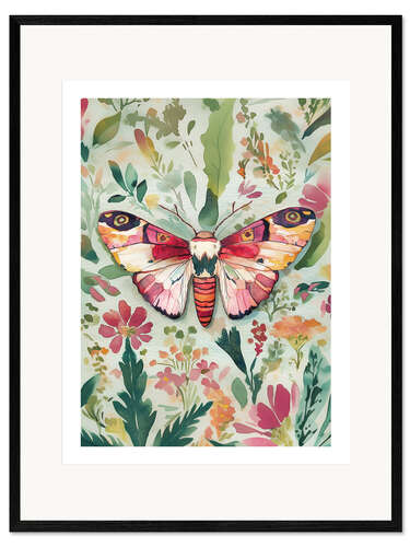 Framed art print Botanical Butterfly II