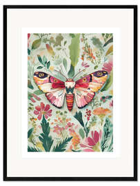Framed art print Botanical Butterfly II