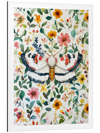 Obraz na aluminium Botanical Butterfly III