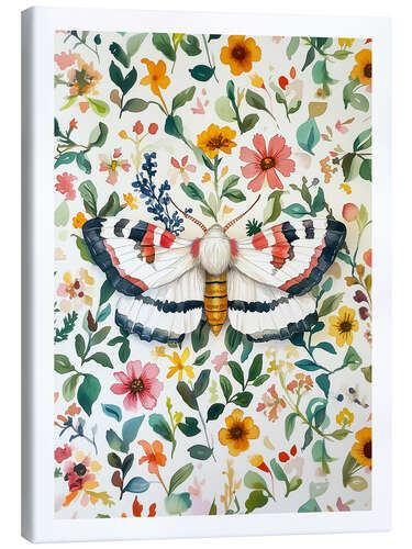Lienzo Botanical Butterfly III