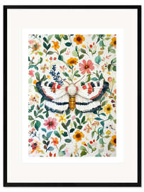 Framed art print Botanical Butterfly III