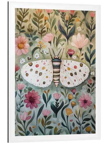 Print på aluminium Botanical Butterfly IV