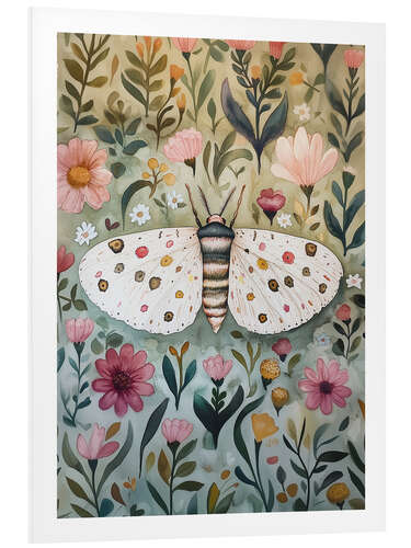 Foam board print Botanical Butterfly IV
