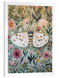 Quadro em plexi-alumínio Botanical Butterfly IV