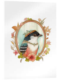 Akryylilasitaulu Bird Portrait V