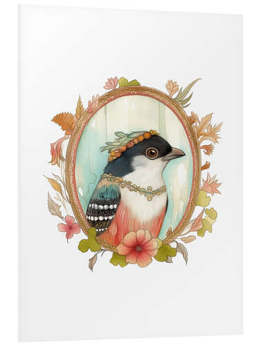 Stampa su PVC Bird Portrait V