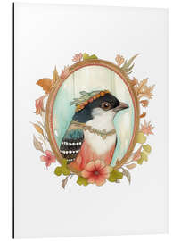 Magnettafel Vogelporträt V