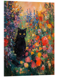 Acrylic print Cat in the Garden - Arlington Prints