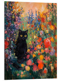 Galleriprint Cat in the Garden