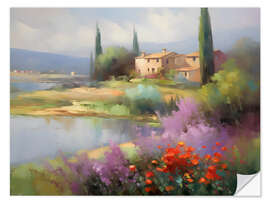 Wandsticker Landhaus am See - LSR Design Studio