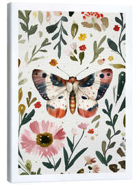 Lienzo Botanical Butterfly V