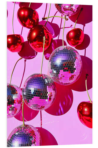 PVC-tavla Cherry Disco