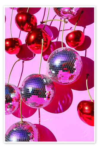 Póster Cherry Disco