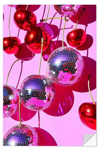 Wandsticker Cherry Disco