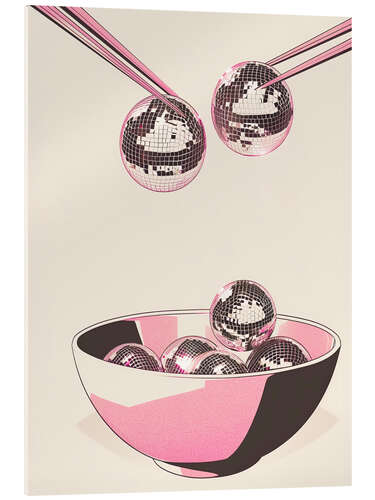 Akrylbillede Disco Bowl