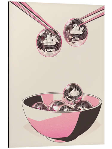 Aluminium print Disco Bowl