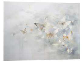 Akryylilasitaulu Butterflies in Blue Mist - Arlington Prints