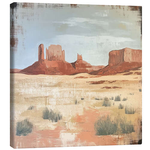 Canvas print Desert Postcard II