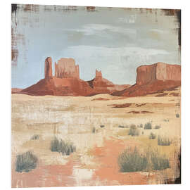 Bilde på skumplate Desert Postcard II