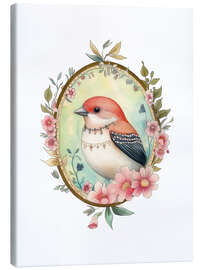 Lienzo Bird Portrait VI - Dutch Lady