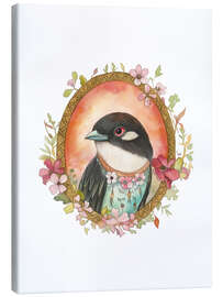 Lienzo Bird Portrait VII - Dutch Lady