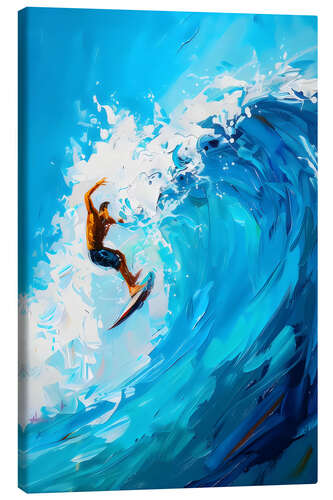 Canvas print Wave Rider I
