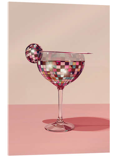 Cuadro de metacrilato Disco Cocktail