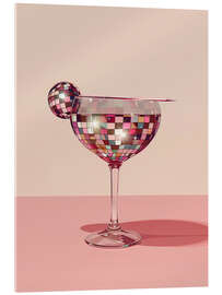 Acrylglasbild Disco-Cocktail - Arlington Prints