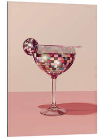 Stampa su alluminio Disco Cocktail - Arlington Prints