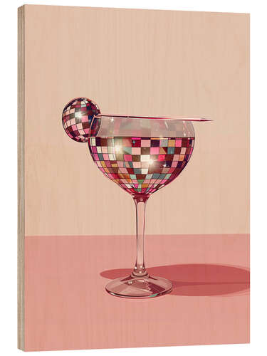 Wood print Disco Cocktail